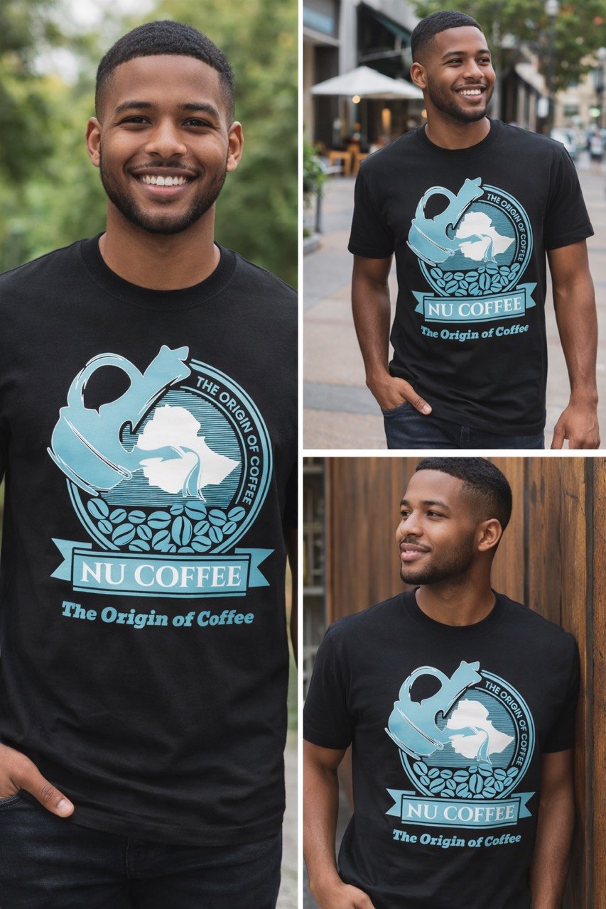 Nu Coffee Black T-Shirt