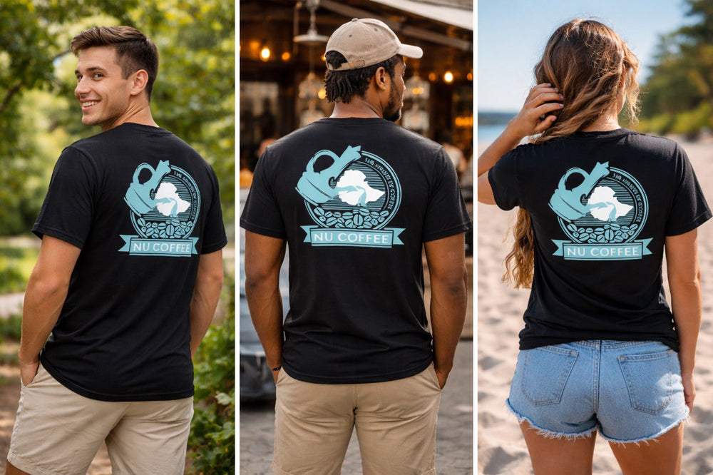 Nu Coffee Black T-Shirt - Lifestyle
